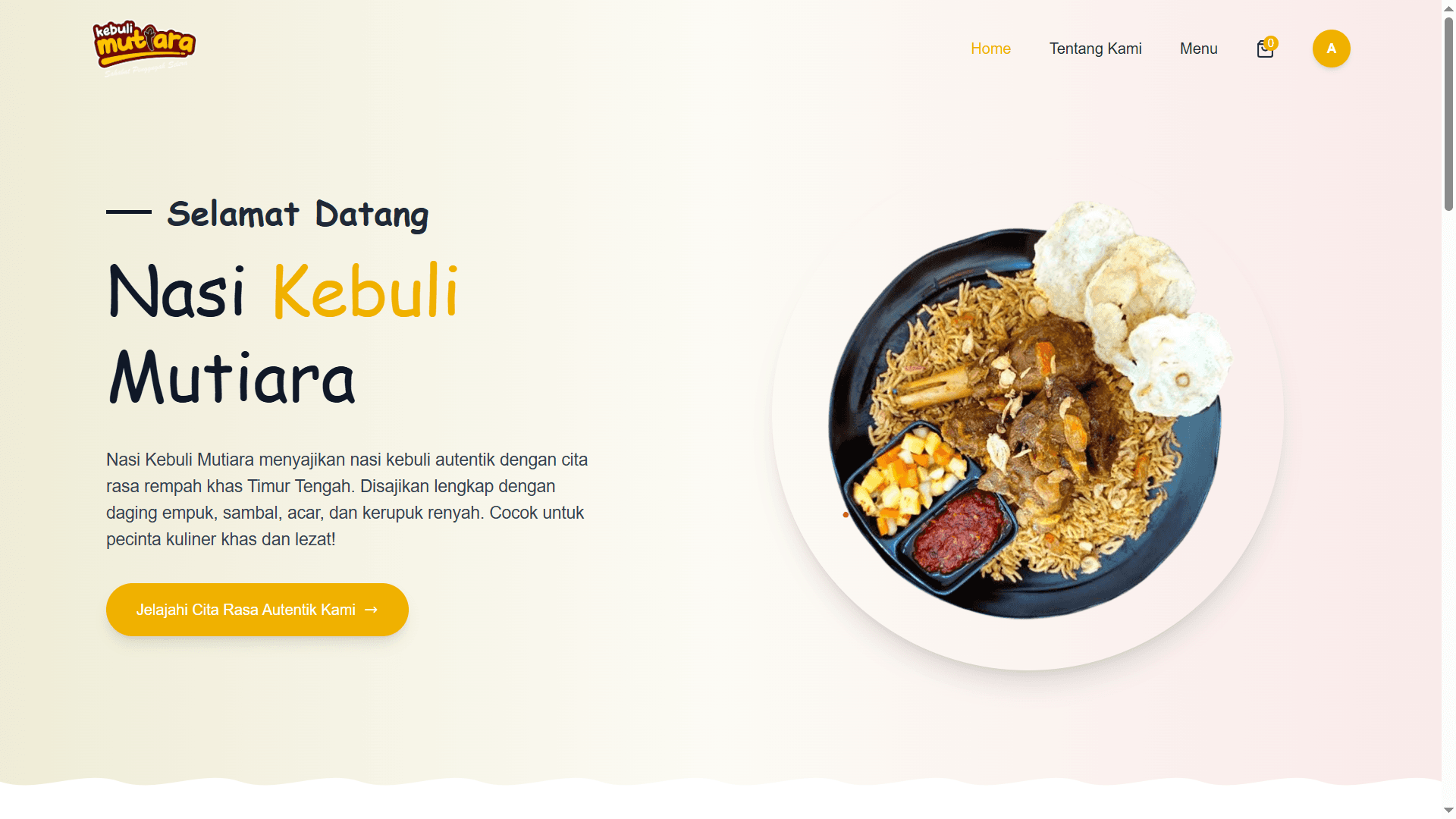 Nasi Kebuli Mutiara